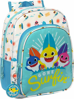 Baby Shark Rugzak, Surfing - 34 x 26 x 11 cm - Polyester