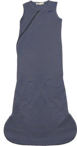 Baby Slaapzak 3-9 mnd - Slaapzak Lente & Herfst biologisch katoen - 70cm - TOG 1.0 Blue Nights - Blauw - Snoozebaby