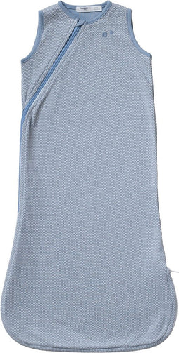 Baby Slaapzak 3-9 mnd - Slaapzak Lente & Herfst biologisch katoen - 70cm - TOG 1.0 Fresh Blue - Blauw - Snoozebaby