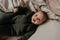 Baby Slaapzak Winter 9-24 mnd - Winterslaapzak biologisch katoen - 95cm - TOG 2.0 Dark Green - Groen - Snoozebaby