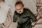 Baby Slaapzak Winter 9-24 mnd - Winterslaapzak biologisch katoen - 95cm - TOG 2.0 Dark Green - Groen - Snoozebaby