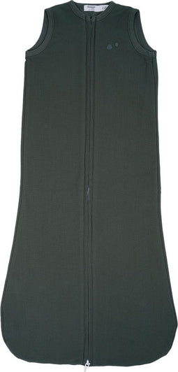 Baby Slaapzak Zomer 3-9 mnd - Zomerslaapzak 100% biologisch katoen - 70cm - TOG 0.5 Dark Green - Groen - Snoozebaby