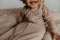 Baby Slaapzak Zomer 9-24 mnd - Zomerslaapzak 100% biologisch katoen - 95cm - TOG 0.5 Desert Sand - Bruin - Snoozebaby