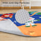 Baby Speel Gym Mat, 2 Vervangbare Wasbare Hoezen Baby Activiteit Speelmat met 8 Speelgoed, Visuele, Gehoor, Aanraking, Cognitieve Ontwikkeling voor Baby