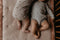 Baby Speelkleed 75 x 95 - Boxkleed 100% biologisch katoen - Speelmat Milky Rust - Roze - Snoozebaby