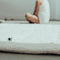Baby Speelkleed 75 x 95 - Boxkleed 100% biologisch katoen - Speelmat Stone Beige - Snoozebaby