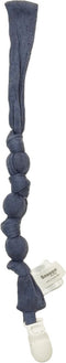 Baby Speenkoord - Fopspeenkoord van biologisch katoen - Speenketting Blue Nights - Blauw - Snoozebaby