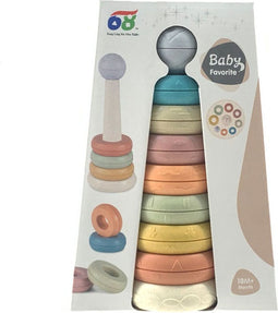 Baby Stapeltoren Pastel