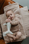 Baby Verschoningsmatje - Verschoonmatje Voor Onderweg - Luieretui Desert Sand - Bruin - Snoozebaby