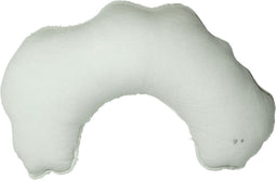 Baby Voedingskussen 15 x 75cm - Zwangerschapskussen met afritsbare hoes Mystic Mint - Groen - Snoozebaby