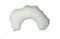 Baby Voedingskussen 15 x 75cm - Zwangerschapskussen met afritsbare hoes Mystic Mint - Groen - Snoozebaby