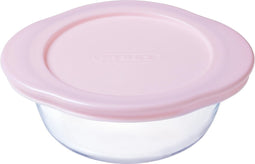 Baby Voedselcontainer, Rond, 0.35 L, Glas, Roze - Pyrex | My First Pyrex