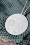 BabyArt Pure Print - 1 Gipsafdruk aan koord - Wit