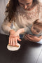 BabyArt Pure Print - 1 Gipsafdruk aan koord - Wit