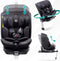 BabyAuto Aitana I-Size Autostoel - 360º draaibaar - Isofix - 40-150 cm - 0-36kg - Tot 12 jaar - Kleur Zwart