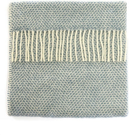 Babydekentje Blauw - 68x73 - Nieuw Wol - Tweedmill UK