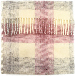 Babydekentje Meadow Oud Roze - 68x73 - Nieuw Wol - Tweedmill UK
