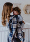 Babydekentje Tartan Bannockbane - 75x110 - Lamswol - TBCo Scotland