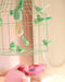 Babykamer hanglamp mintgroen| met vogeltjes nét echt
