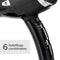 BaByliss Cordkeeper 2000 D374DE - Föhn - DC motor - 1,95m intrekkend snoer - Diffuser - Ionisch
