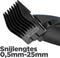 BaByliss Mains E695E Tondeuse - Tondeuse met Snoer - Extra Brede Messen - 8 opzetkammen