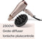 BaByliss Smooth Dry 2300 Espresso Glaze 5790PE Föhn - 2300W - 2.2m snoer inclusief diffuser