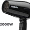 BaByliss Travel Dry 2000 5344E - Reisföhn - Multi-voltage - Inklapbaar handvat - 2000 watt