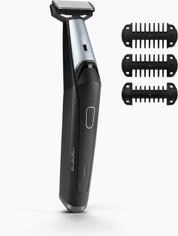 BaByliss Triple S Baardtrimmer T880E - Draadloos Lithium-ion - 3 opzetkammen - Korte baard