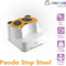 Babyloo Panda Step Stool - Yellow - kinderkruk – toiletkruk – opstap voor baby en kind – handig voor in badkamer, keuken en toilet