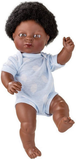 Babypop Berjuan Newborn 38 cm Afrikaanse (38 cm)