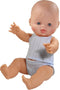 Babypop jongen Europees met ondergoed - Paola Reina