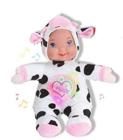 Babypop Reig Koe 35 cm Muzikale Knuffel