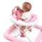 Babywalker roze Walk-A-Bout JuneBerry Delight Bright Starts loopstoel roos