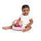 Babywalker roze Walk-A-Bout JuneBerry Delight Bright Starts loopstoel roos