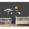 BABYZOO - Nachtlampje - Zon / Maan met stickers - Jungle, Olifant - Kinderkamer - LED