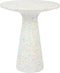 Zuiver Victoria Bijzettafel Rond 40 cm Gerecycled Plastic - Multi colour