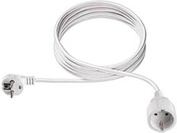 Bachmann 341.202S Stroom Verlengkabel 16 A Wit 5.00 m