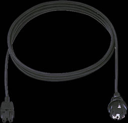 Bachmann 372.184 Aansluitkabel Stroom Zwart 2.00 m