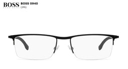 Hugo Boss BOSS-0940-2P6 - Heren Brillenframe - Metaal - Zwart - Ø 55 mm