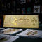 Back to the Future: Biff Tannen Museum Entrance 24k Gold Plated Ticket Replica
