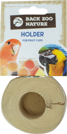 Back Zoo Nature Fruit Cups Houder Java - Kooi Accessoire - ca. 8-10 cm per stuk
