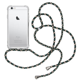 Backcover met koord voor de iPhone 6 / 6s - Groen