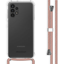 Backcover met koord voor de Samsung Galaxy A13 (4G) - Rosé Goud