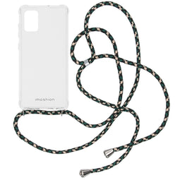 Backcover met koord voor de Samsung Galaxy A71 - Groen