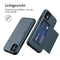 Backcover met pasjeshouder voor de iPhone 11 - Donkerblauw