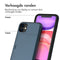 Backcover met pasjeshouder voor de iPhone 11 - Donkerblauw