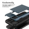 Backcover met pasjeshouder voor de iPhone 11 - Donkerblauw