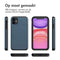 Backcover met pasjeshouder voor de iPhone 11 - Donkerblauw
