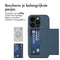 Backcover met pasjeshouder voor de iPhone 15 Pro - Donkerblauw
