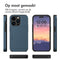 Backcover met pasjeshouder voor de iPhone 15 Pro - Donkerblauw